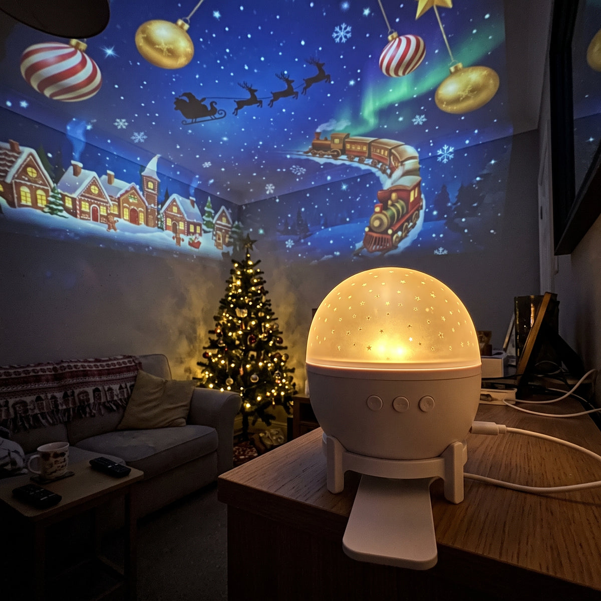 Cozy Noel™ Christmas Scene Projector