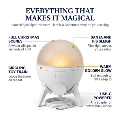 Cozy Noel™ Christmas Scene Projector
